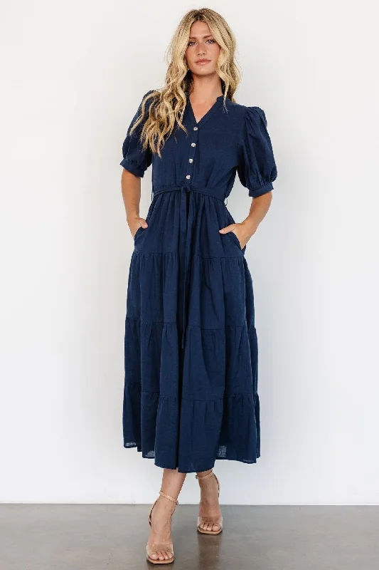 Camille Maxi Dress | Navy