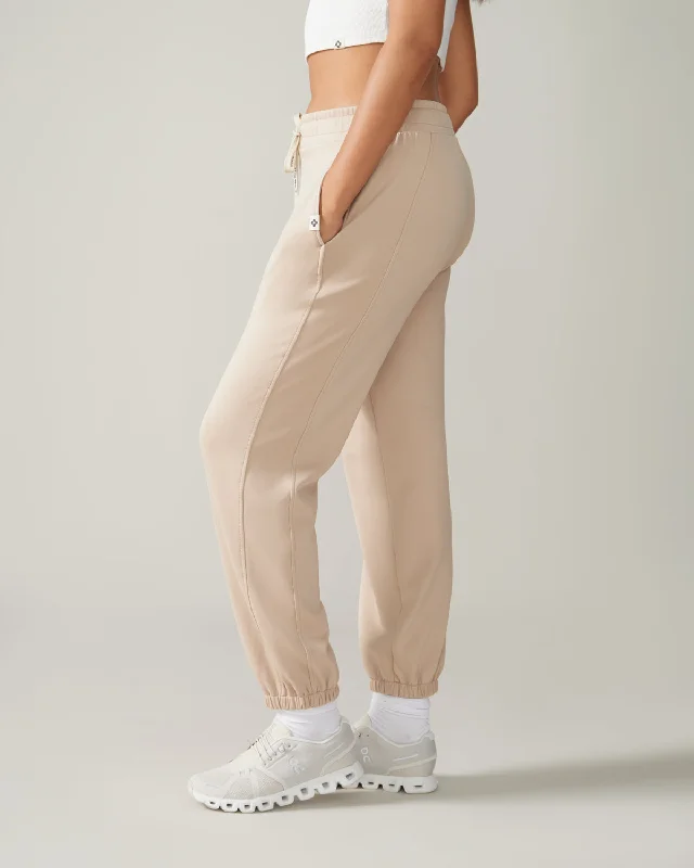 Edelweiss Jogger Pants - Almond