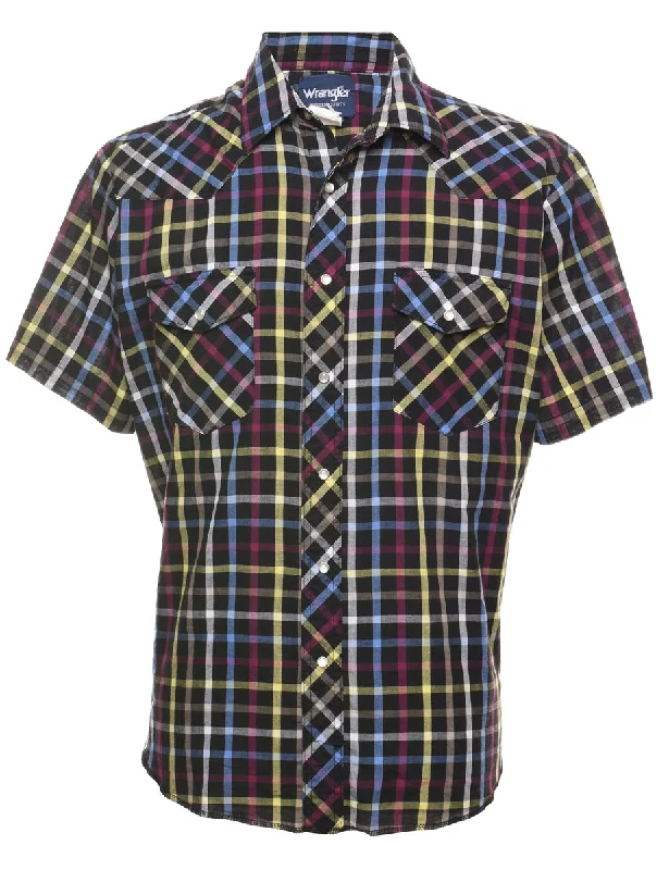 Wrangler Multi-Colour Checked Shirt - L